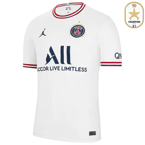 Jordan Paris Saint-Germain Quarto Campione 10° Ligue 1 Titolo Maglia PSG Stella Calcio Uniforme Sportiva Maglia da Calcio 2022-2023